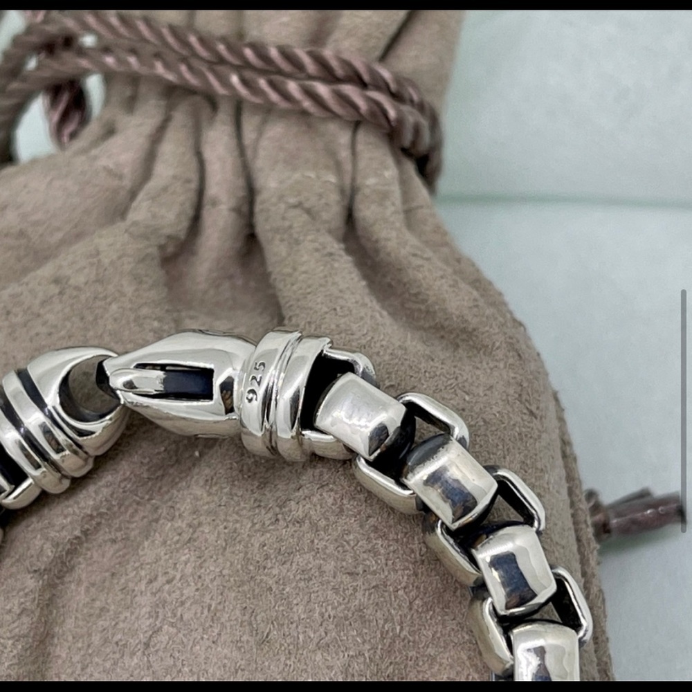 David Yurman Extra-Large Box Chain Bracelet